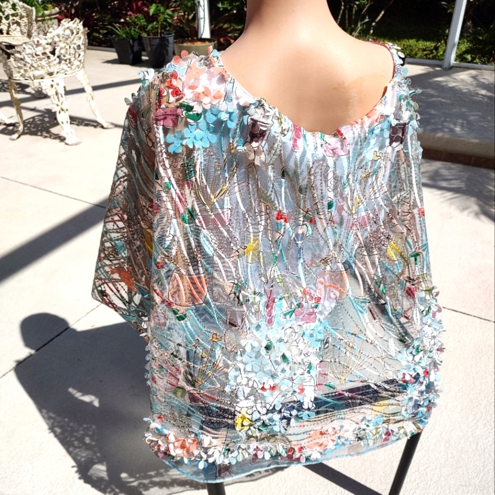 3D Peck &Peck Cape top - Picture 2 of 15